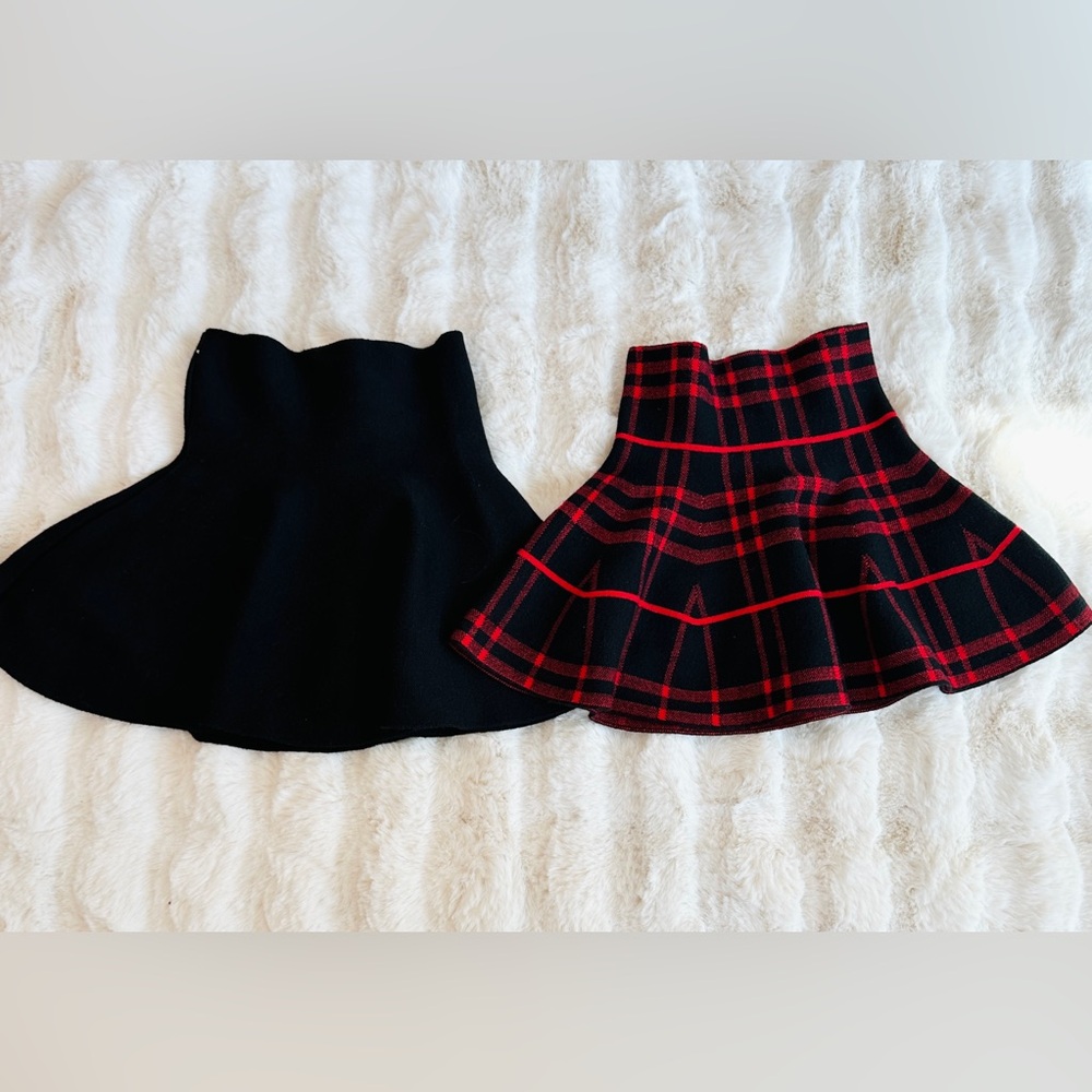 Set Of Two Girls Skater Skirts